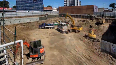 Liverpool residential tower construction progress