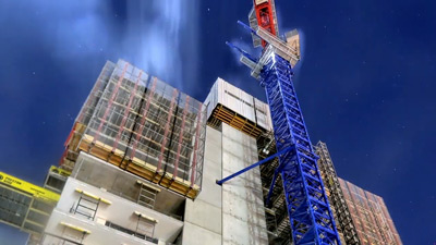 Residential development under construction in Liverpool Sydney